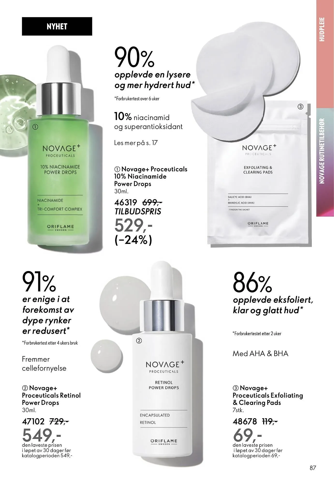 Oriflame katalog fra 29. oktober til 18. november 2025 - kundeavisside 87