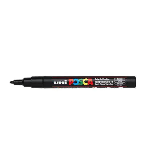 Posca PC-3M Black 46 (0,9-1,3 mm)