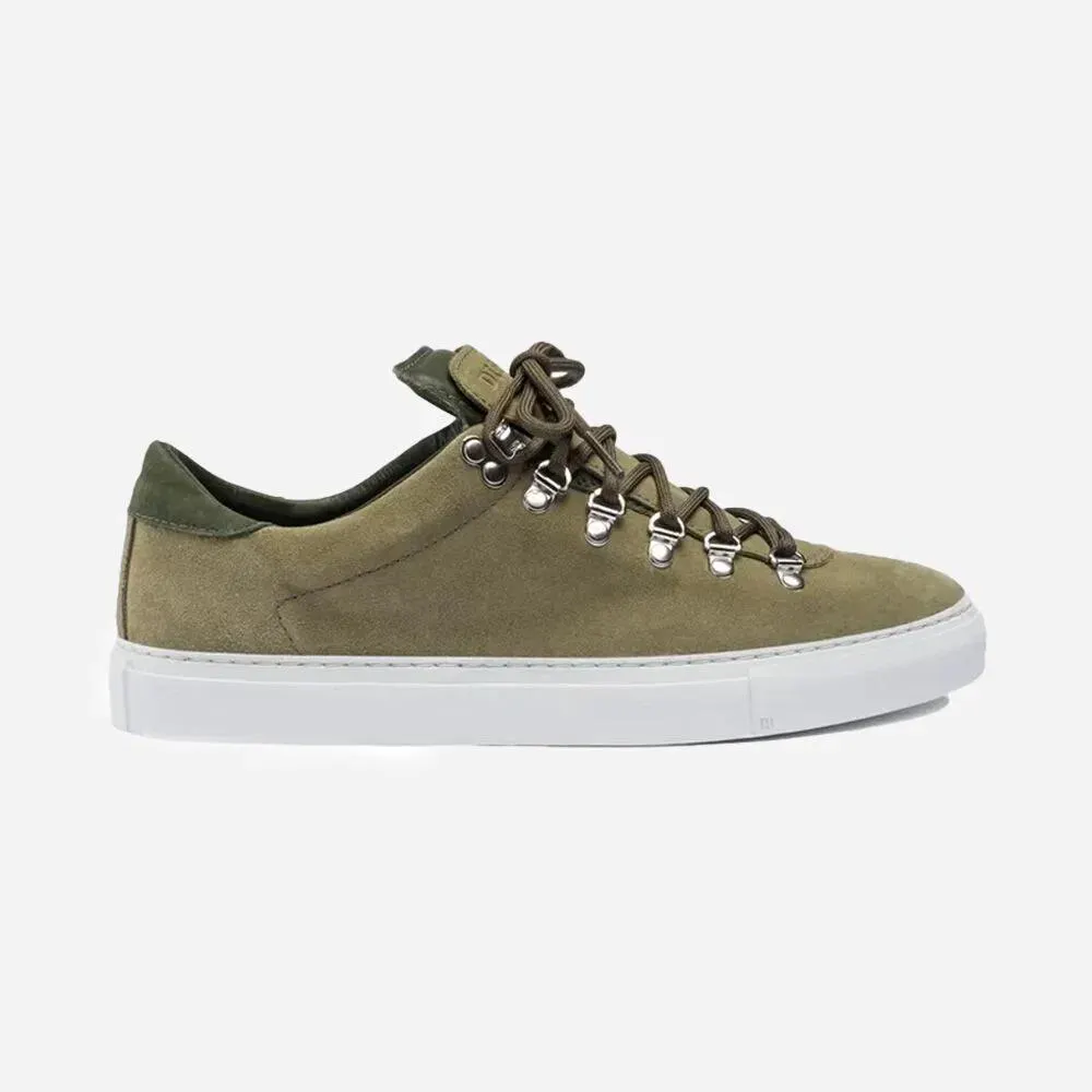 Marostica Low - Olive Suede