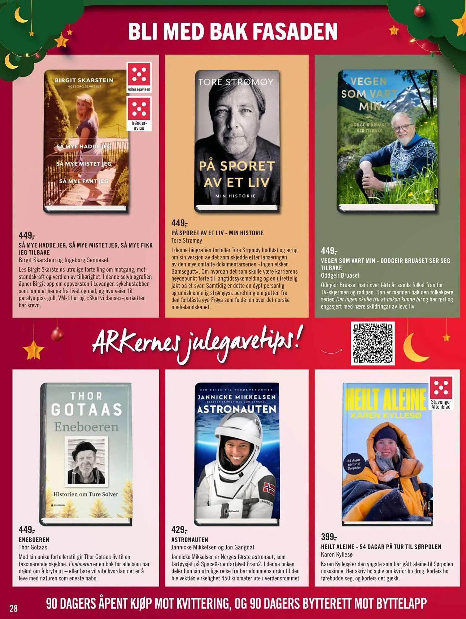 Ark Bokhandel kundeavis fra 1. desember til 25. desember 2025 - kundeavisside 28