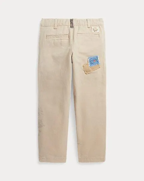 Patchwork Trench Chino Trouser