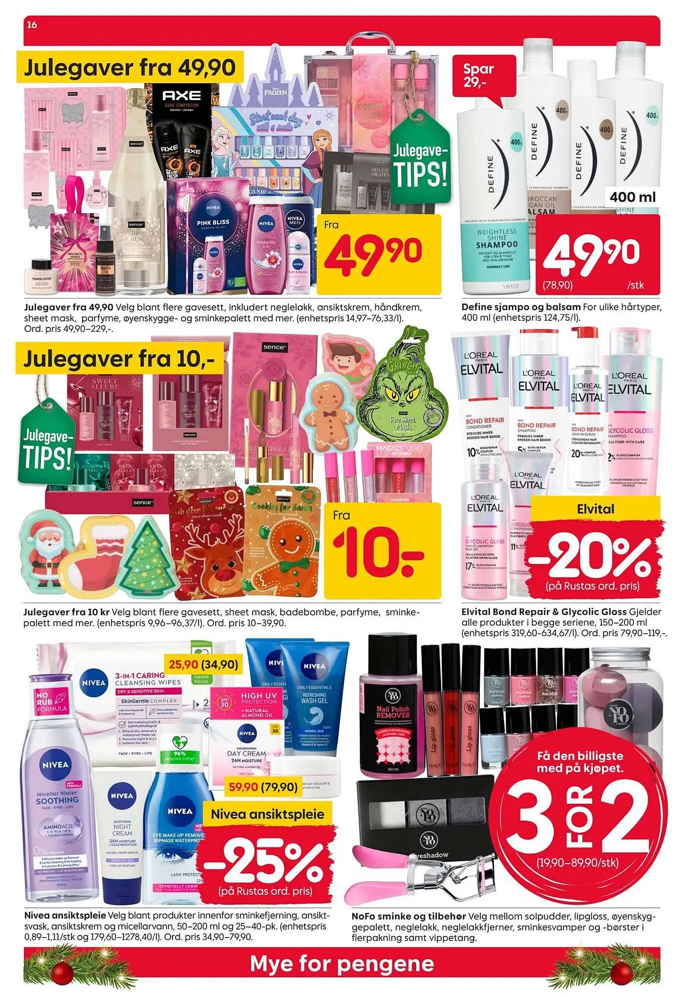 Rusta kundeavis fra 1. desember til 8. desember 2025 - kundeavisside 16