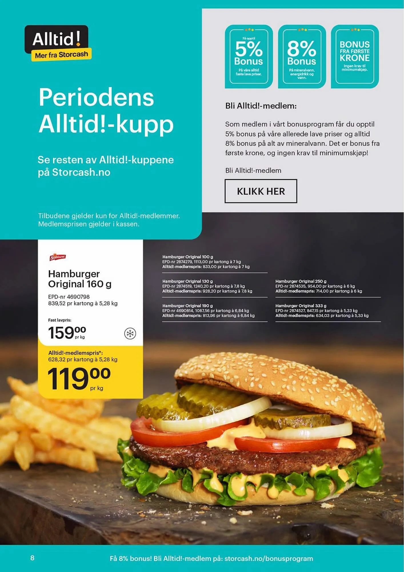 Storcash Kundeavis fra 9. oktober til 11. november 2023 - kundeavisside 8