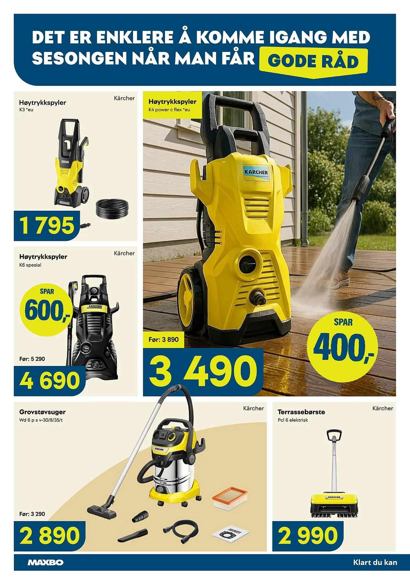 Maxbo kundeavis fra 9. mars til 7. april 2026 - kundeavisside 10