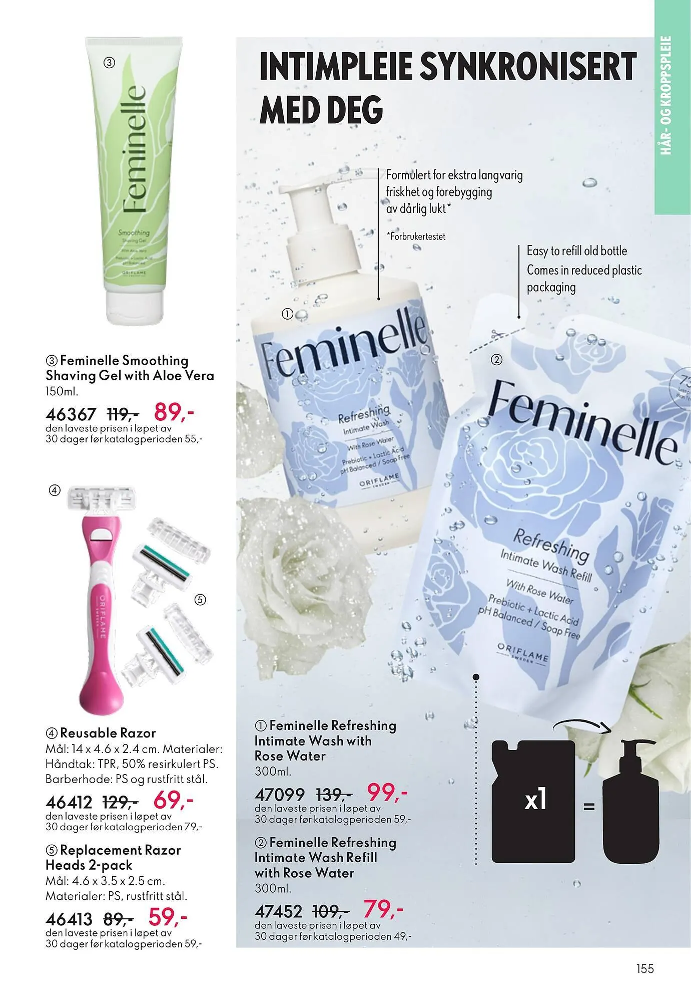 Oriflame katalog fra 2. desember til 9. desember 2025 - kundeavisside 155