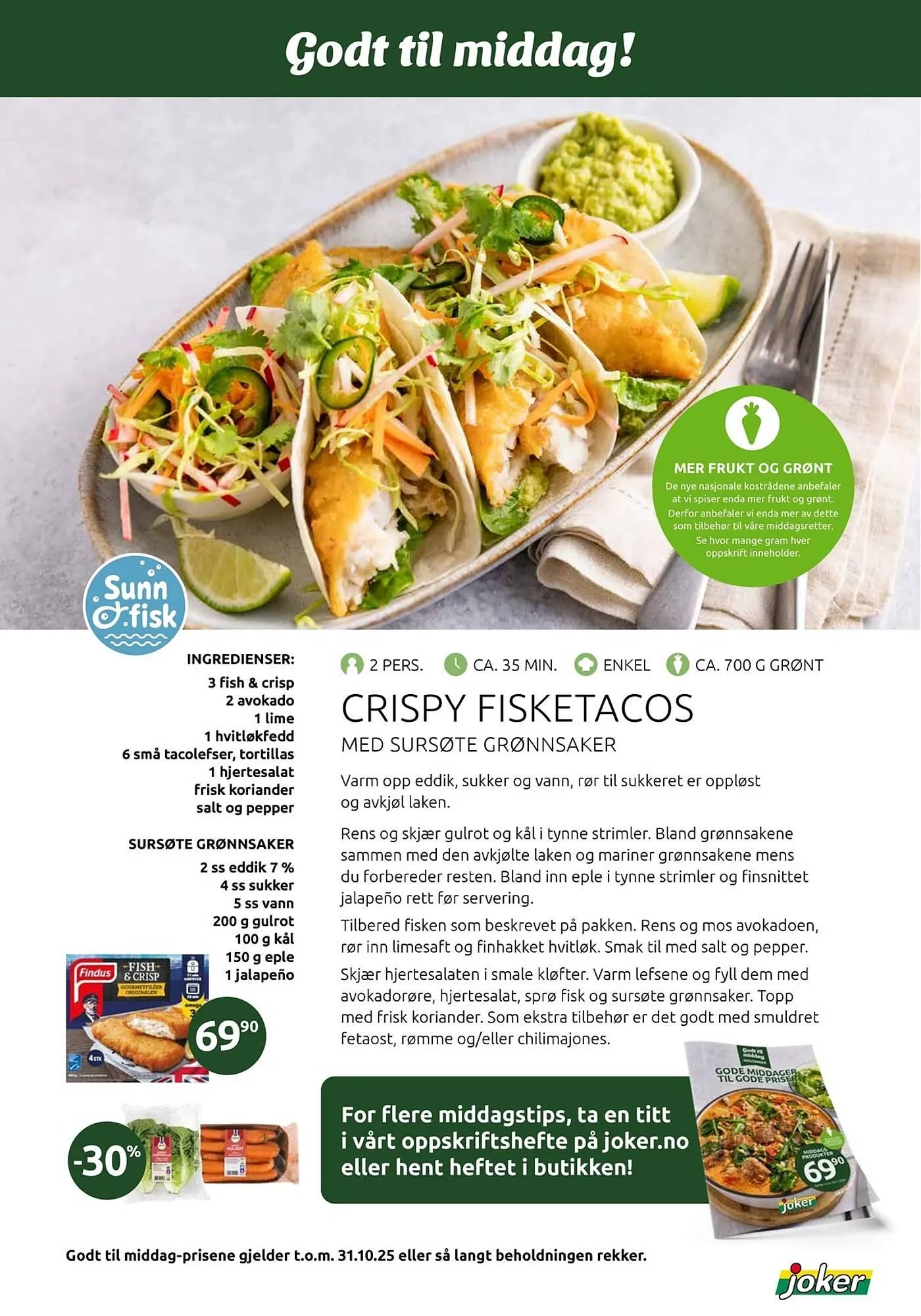 Joker kundeavis fra 4. november til 8. november 2025 - kundeavisside 11