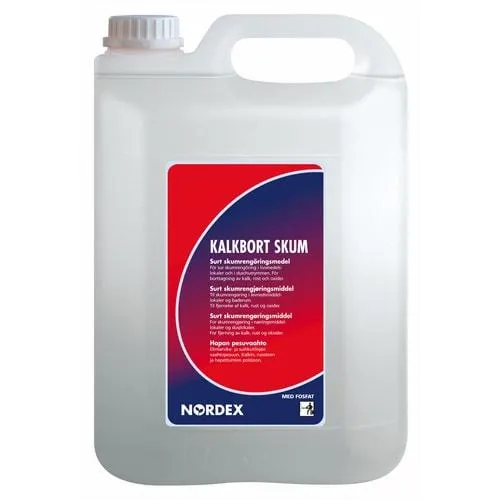 Skumrengjøring Nordex Kalkbort Skum 5l