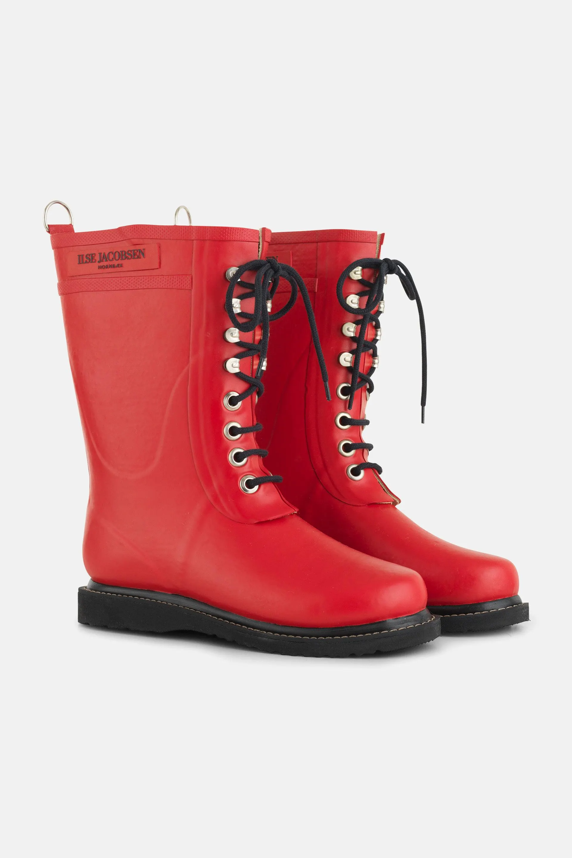 3/4 Rubber Boots - Deep Red