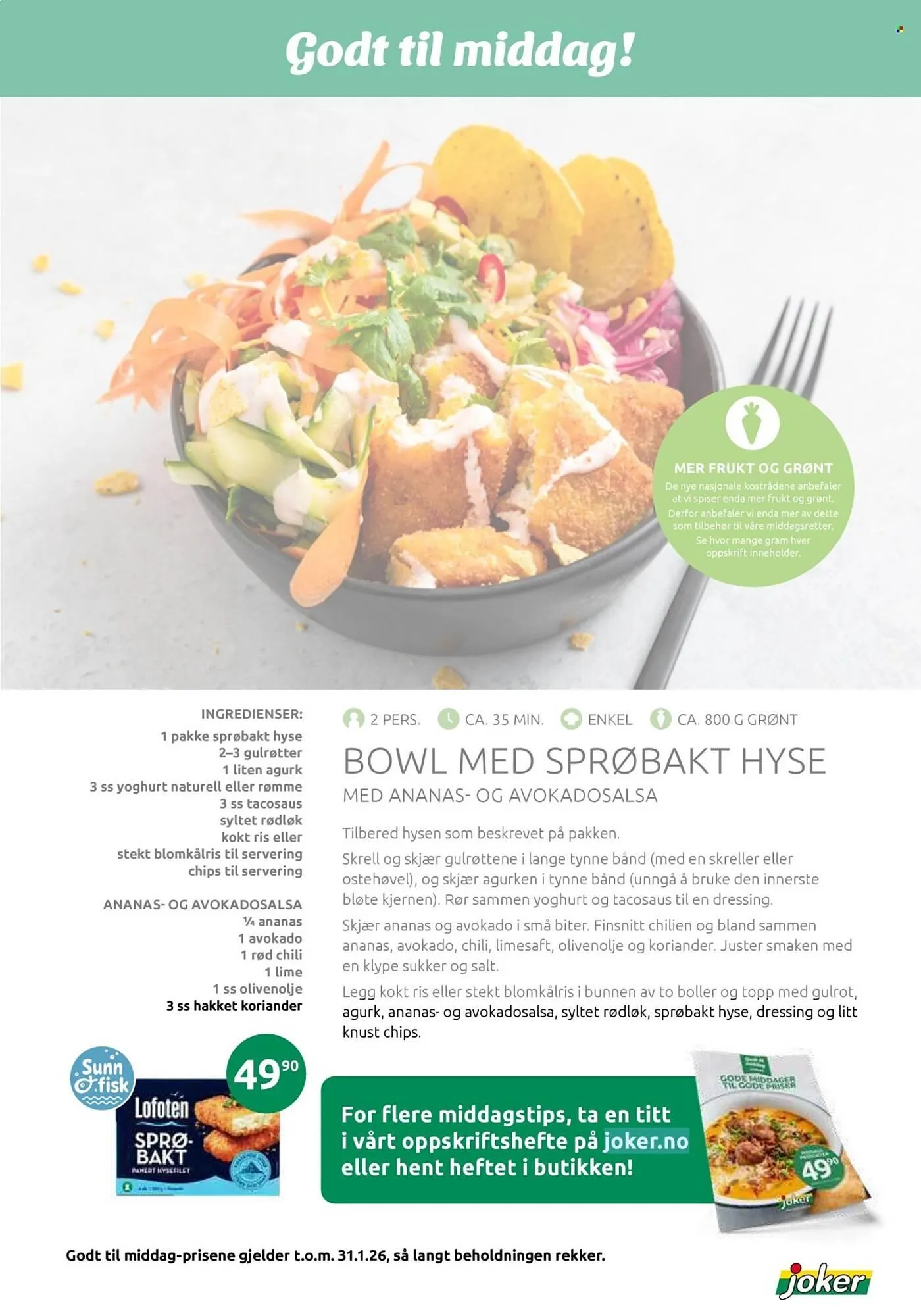 Joker kundeavis fra 6. januar til 10. januar 2026 - kundeavisside 13