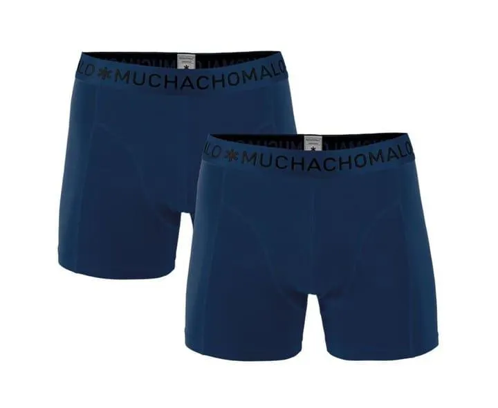 Muchachomalo Man 1132 Cotton Boxer 3pk Black