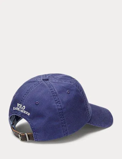 Stretch-Cotton Twill Ball Cap Boathouse Navy