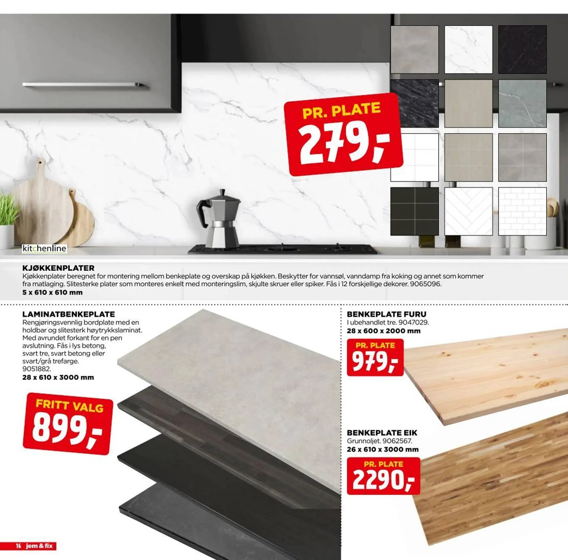 jem & fix Kundeavis fra 9. mars til 15. mars 2025 - kundeavisside 16