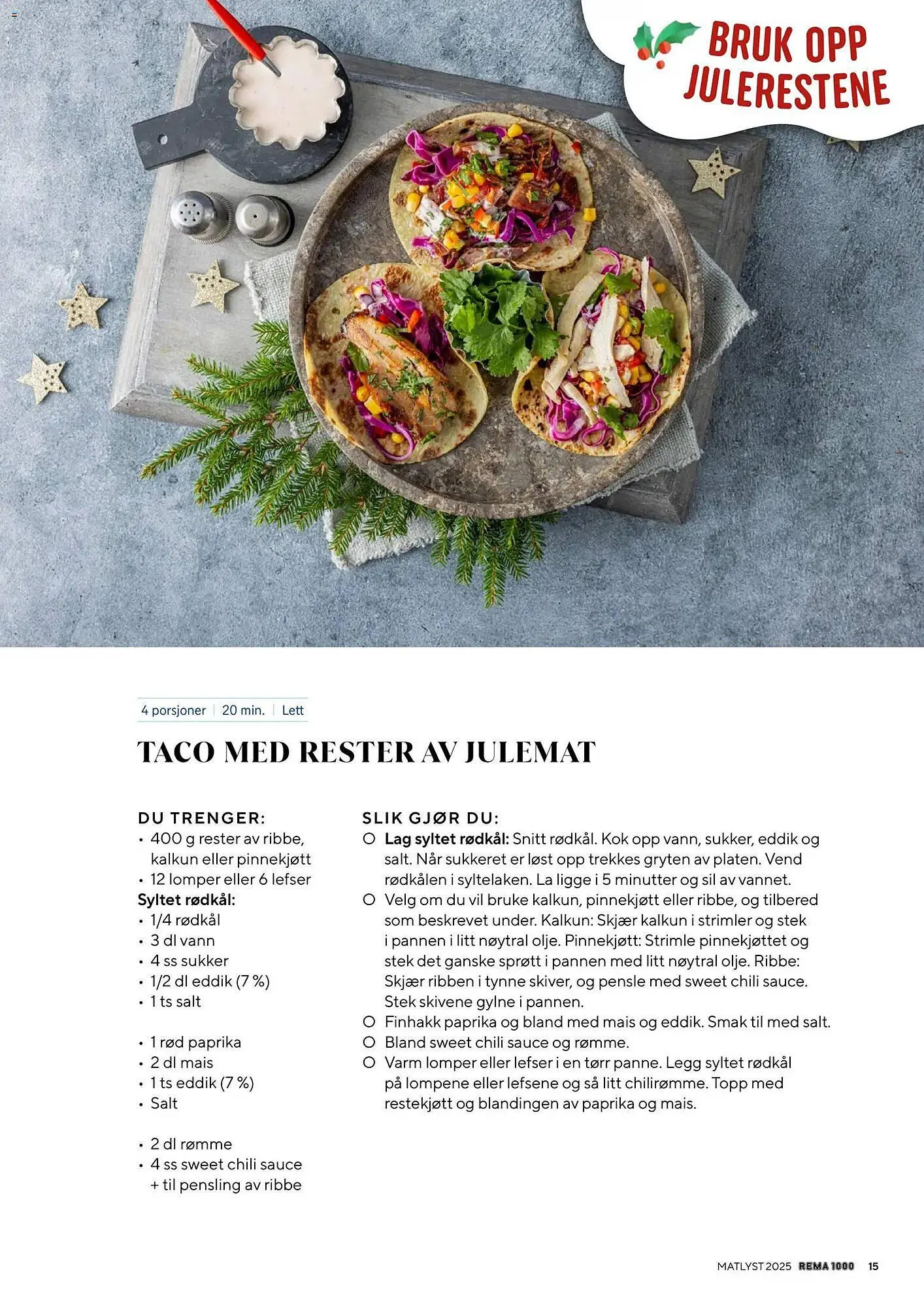 Rema 1000 kundeavis fra 11. november til 23. januar 2026 - kundeavisside 15