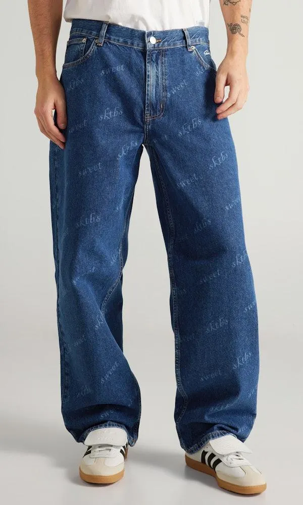 Big Skate Graphic jeans