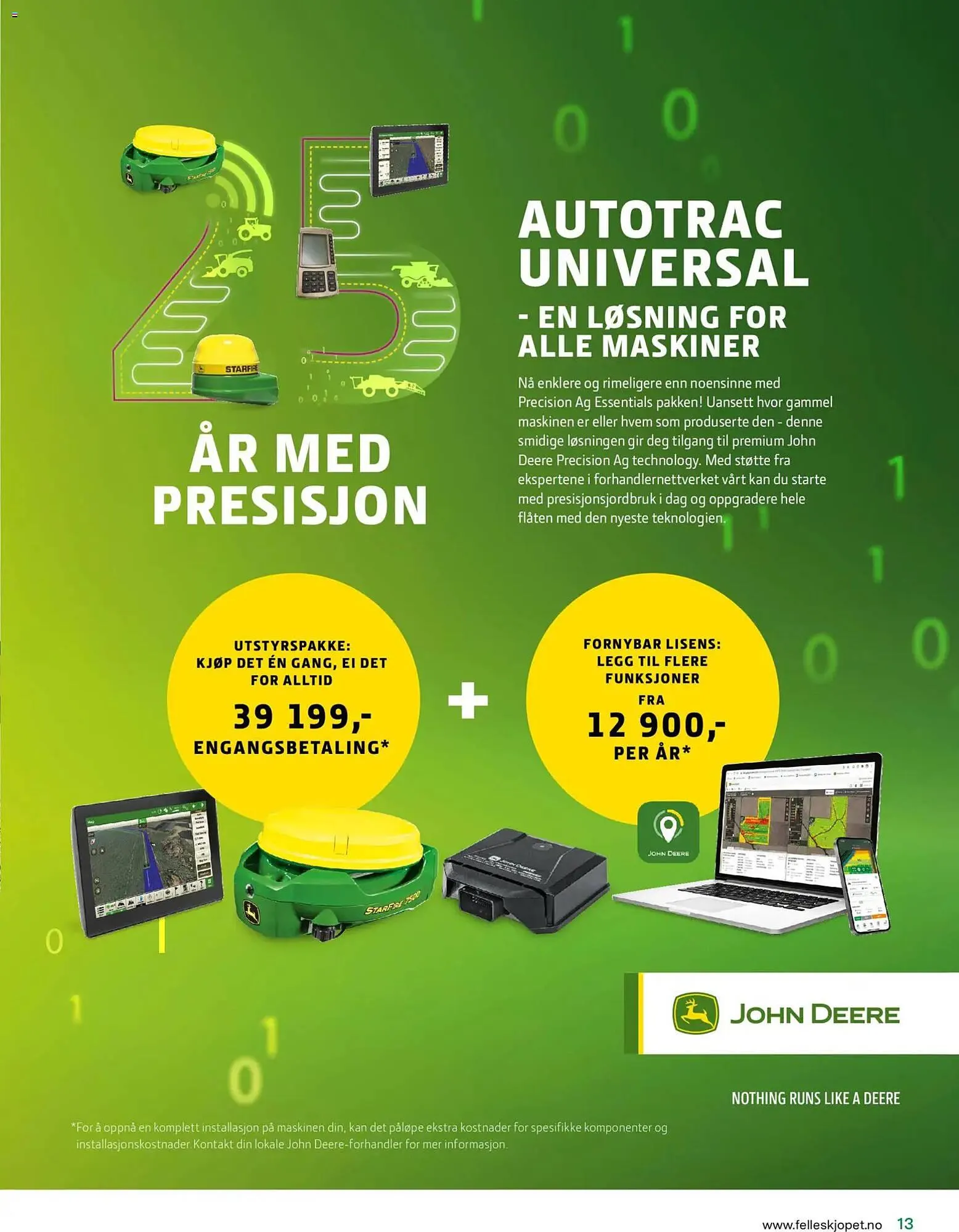 Felleskjøpet kundeavis fra 15. april til 3. januar 2027 - kundeavisside 13
