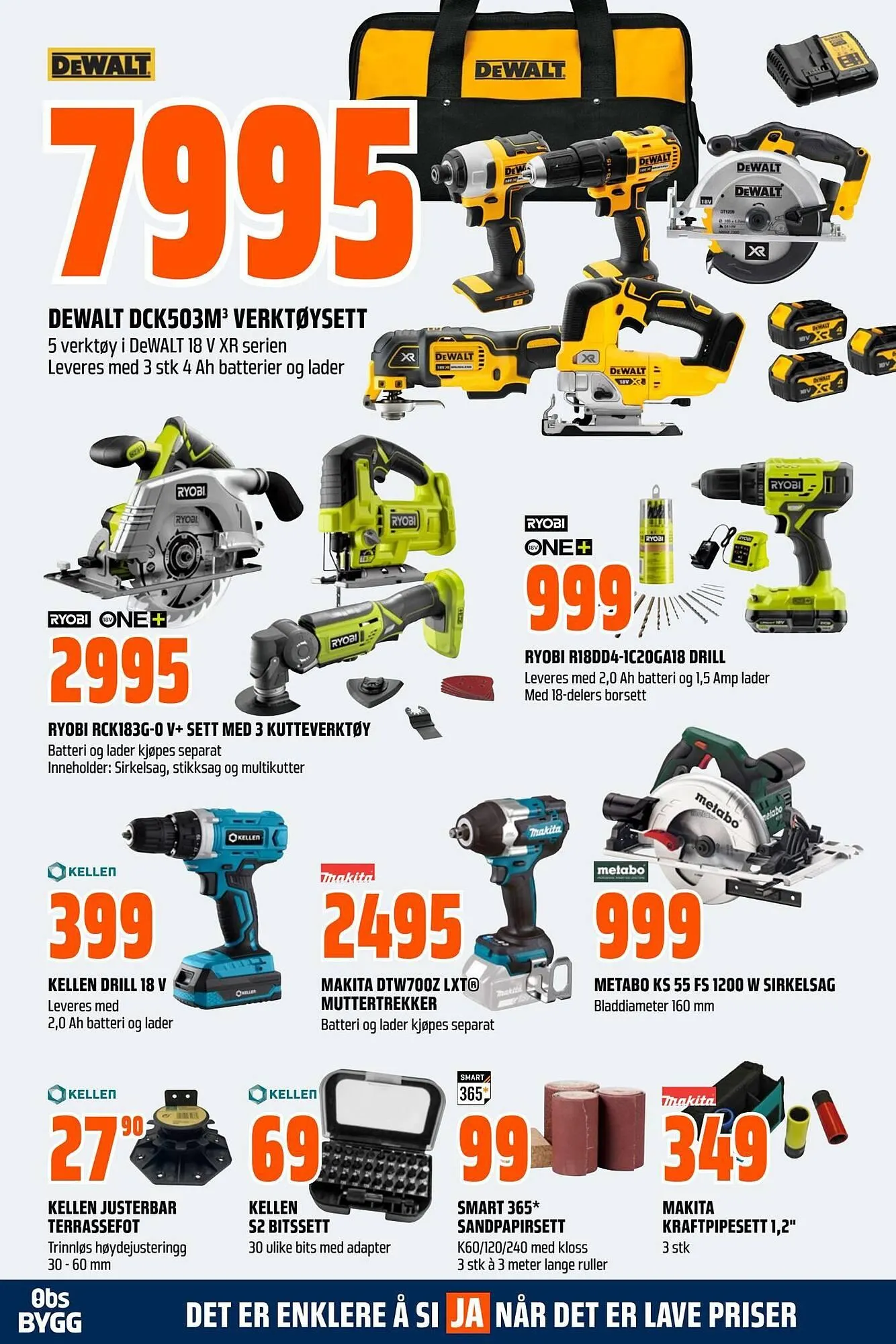 Obs Bygg kundeavis fra 29. mars til 11. april 2026 - kundeavisside 23