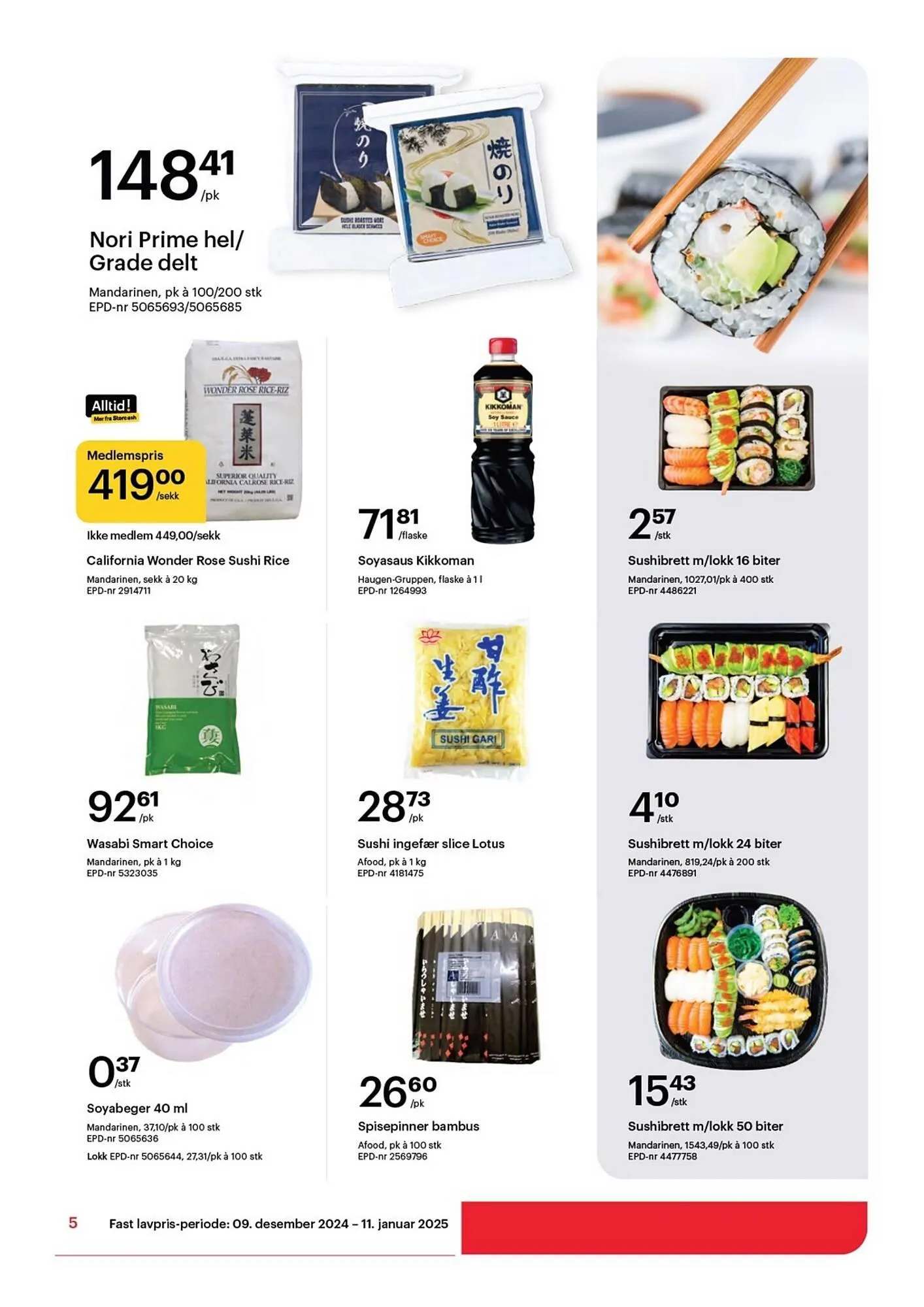 Storcash Kundeavis fra 9. desember til 11. januar 2025 - kundeavisside 5