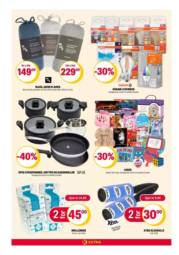 Rabatter og kampanjer fra 3. mars til 9. mars 2025 - kundeavisside 20