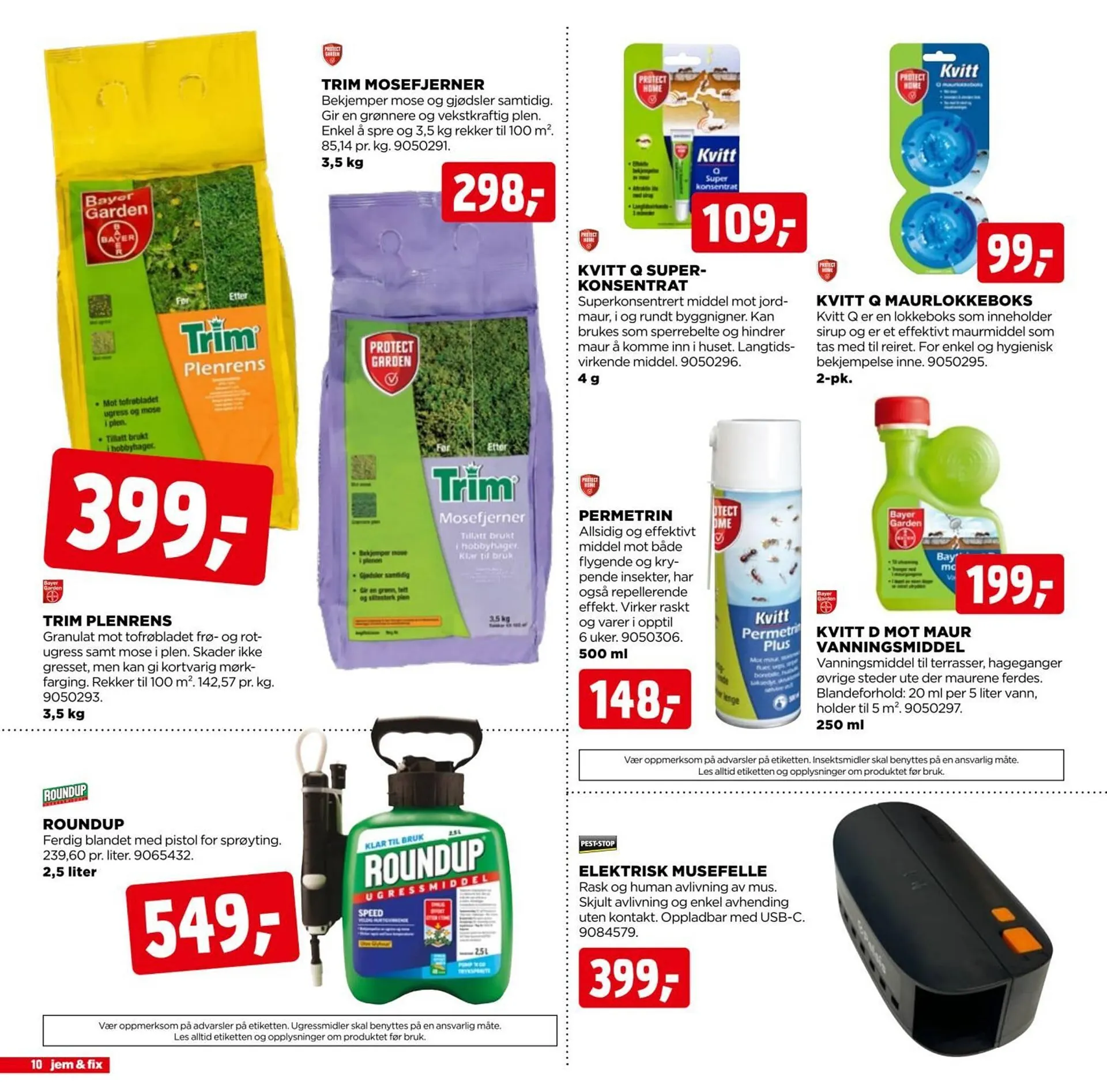 Jem & fix kundeavis fra 5. april til 12. april 2026 - kundeavisside 10