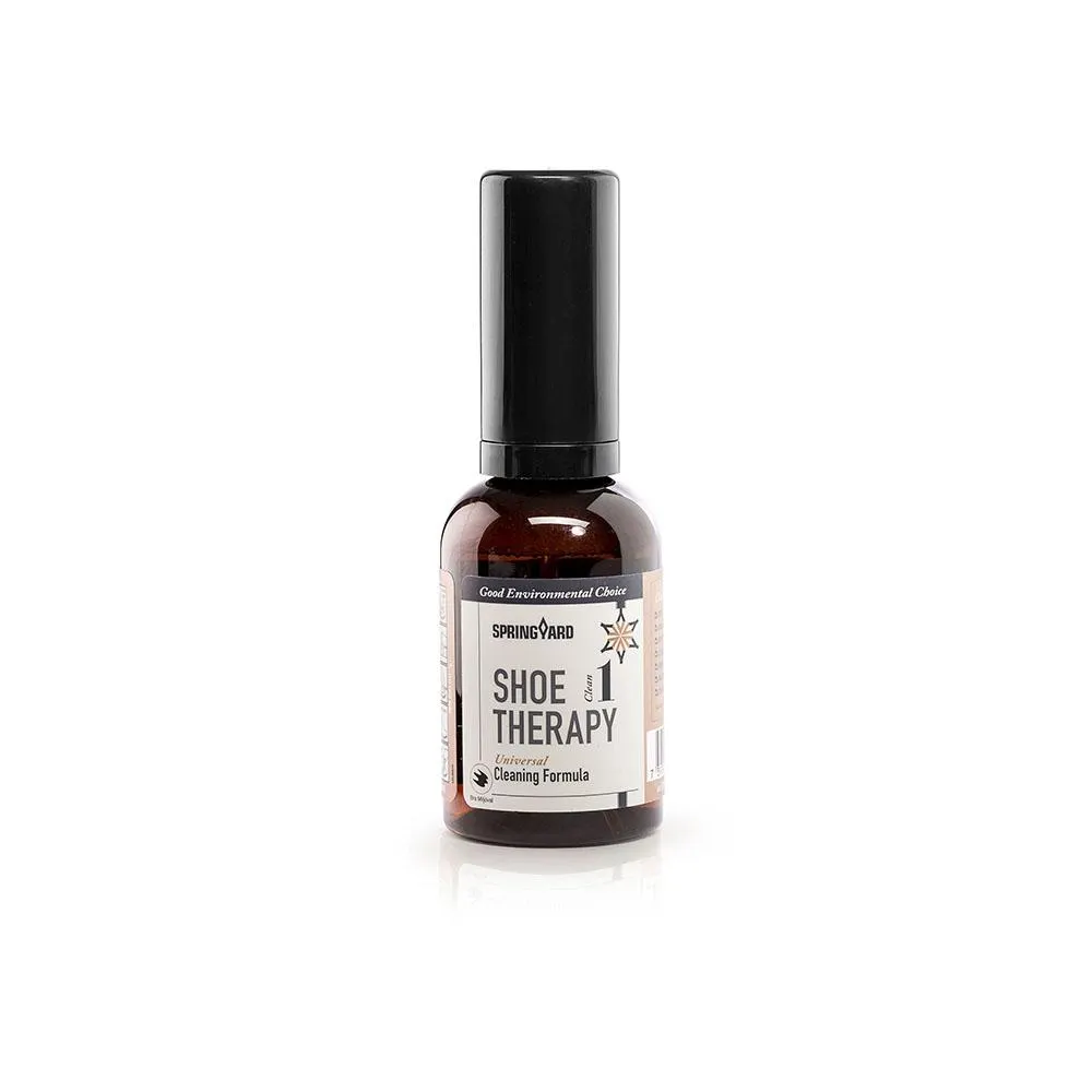 Springyard Shoe Therapy Skumrengjøring for sko, 120 ml