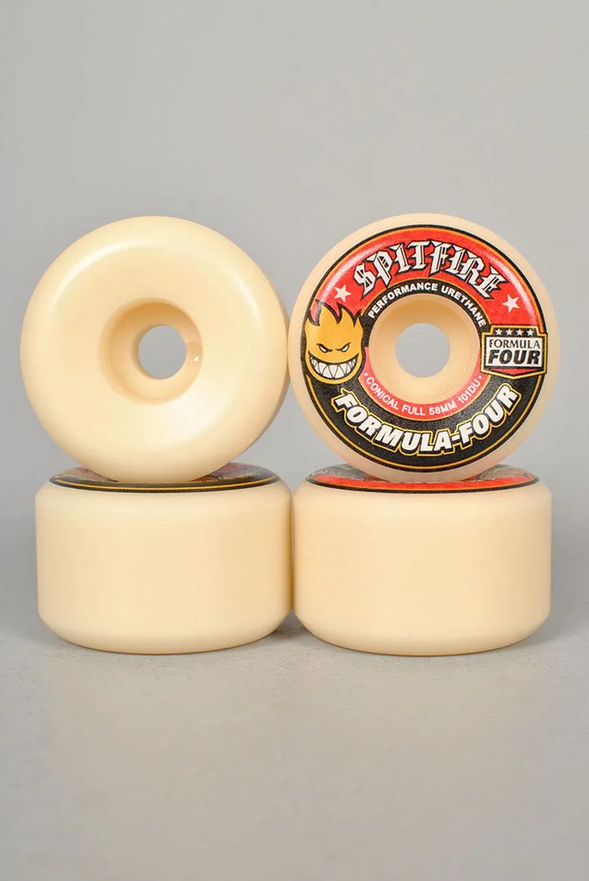 Spitfire Wheels F4 Conical Full 58mm 101D