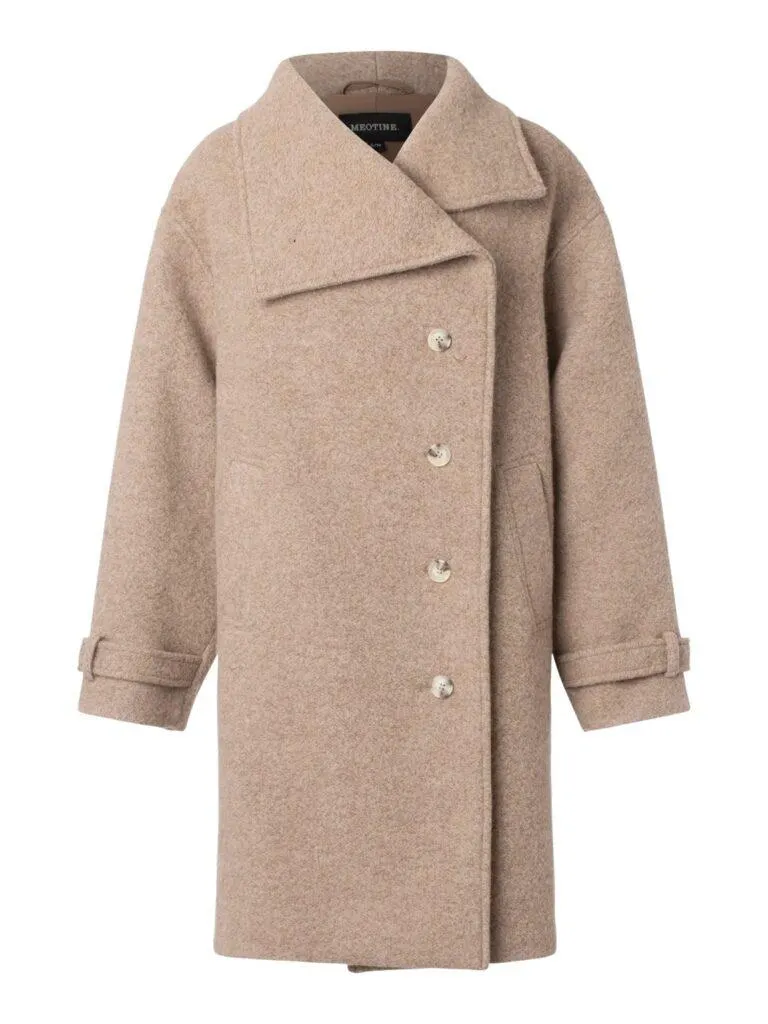 Nola Wool Coat – Brun