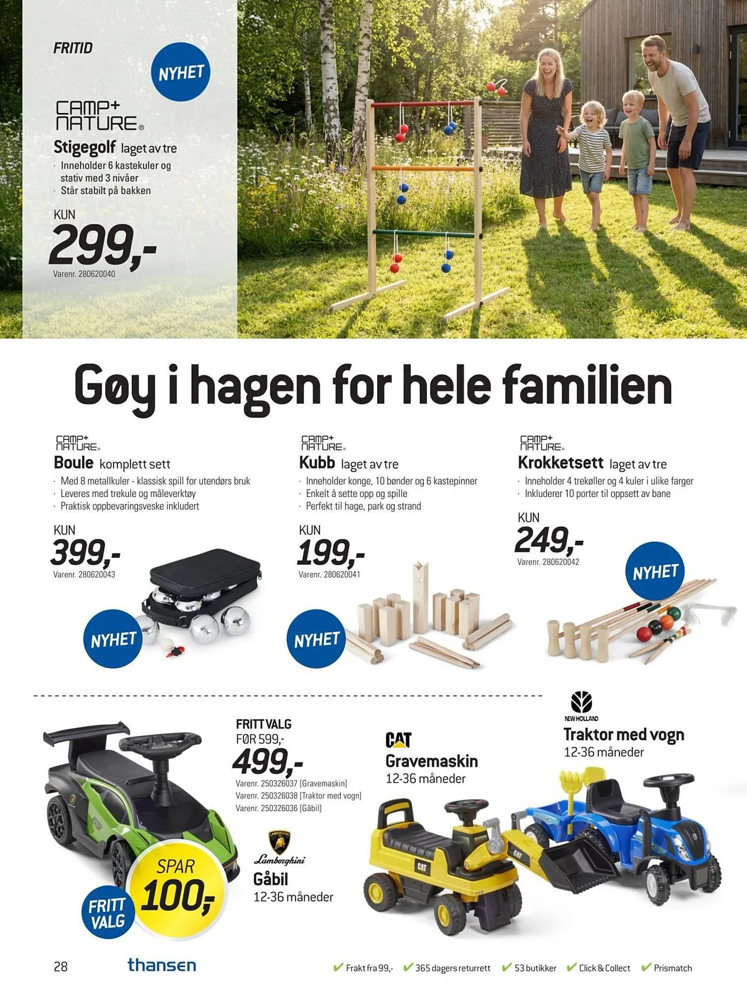 Thansen kundeavis fra 24. april til 29. mai 2026 - kundeavisside 28