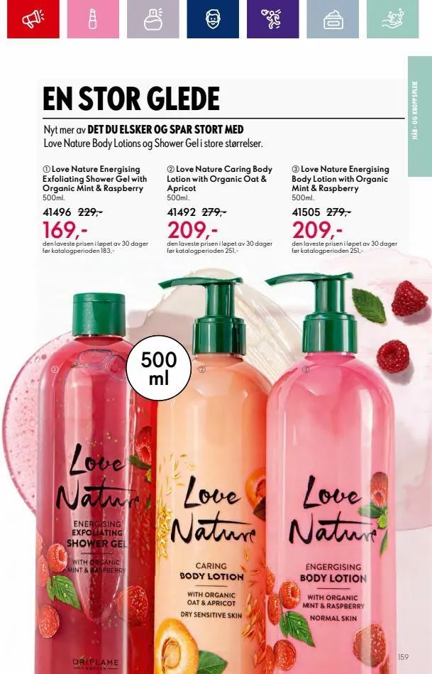 Oriflame kundeavis til 03.10.2023 fra 20. september til 3. oktober 2023 - kundeavisside 159