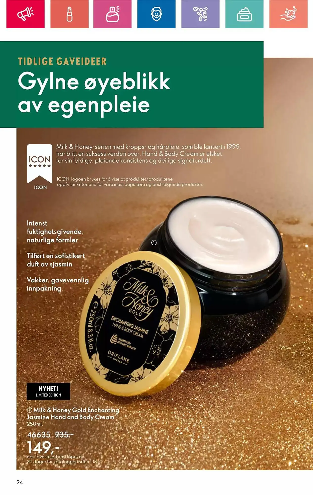 Oriflame Kundeavis fra 14. november til 4. desember 2024 - kundeavisside 24