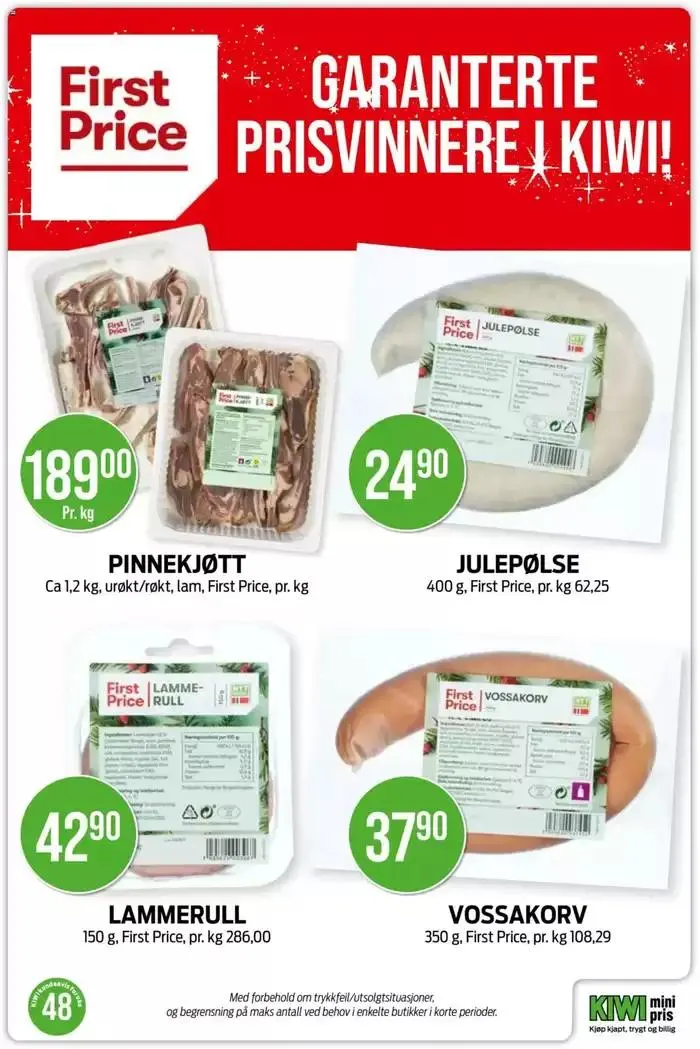 Kiwi Kundeavis fra 25. november til 1. desember 2024 - kundeavisside 8