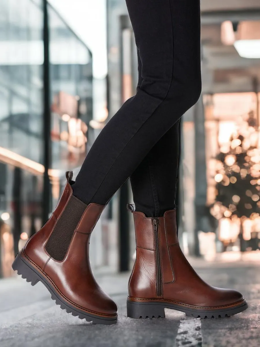 Muscat Skinn Chelsea-Boot