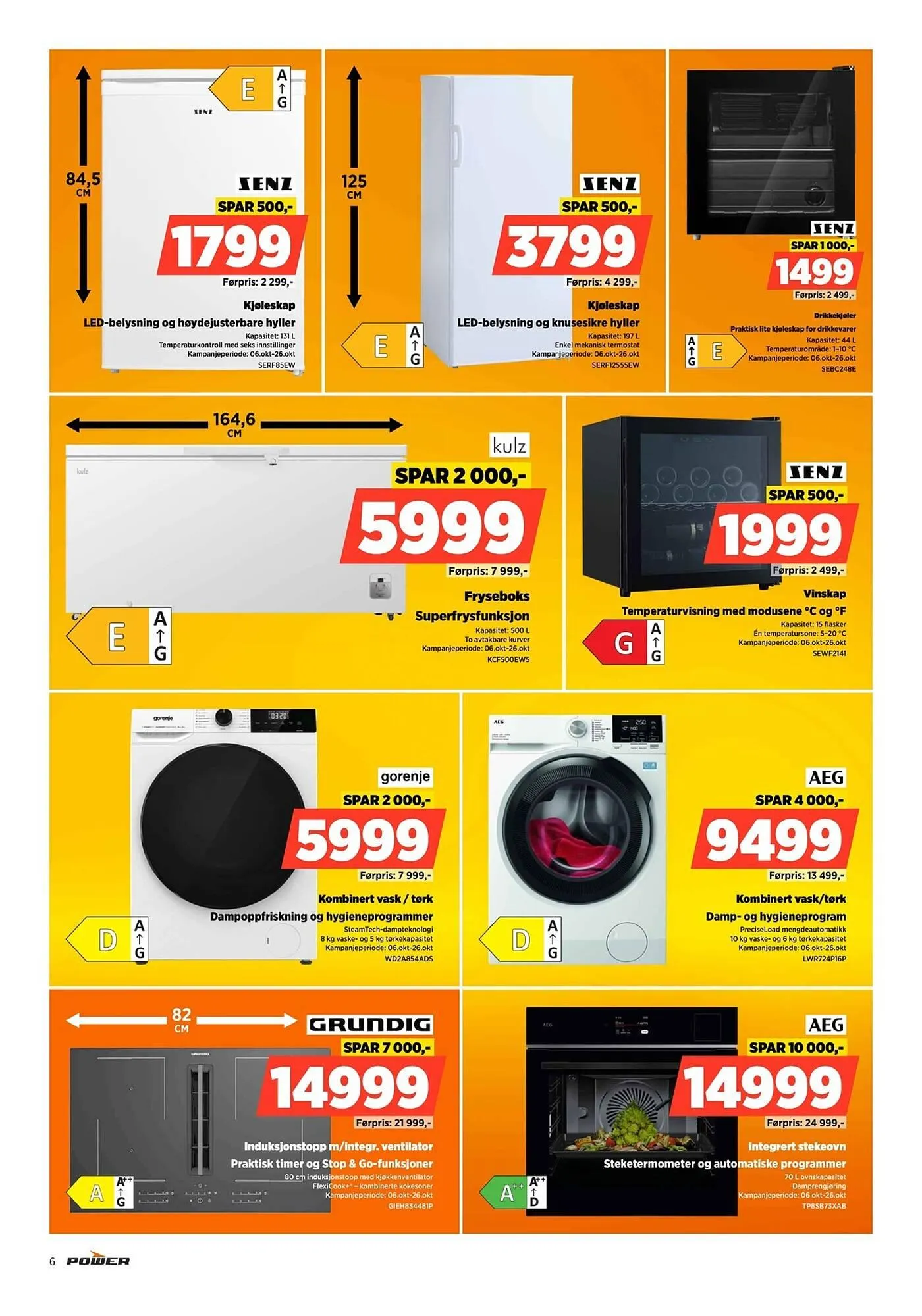 POWER kundeavis fra 20. oktober til 26. oktober 2025 - kundeavisside 6