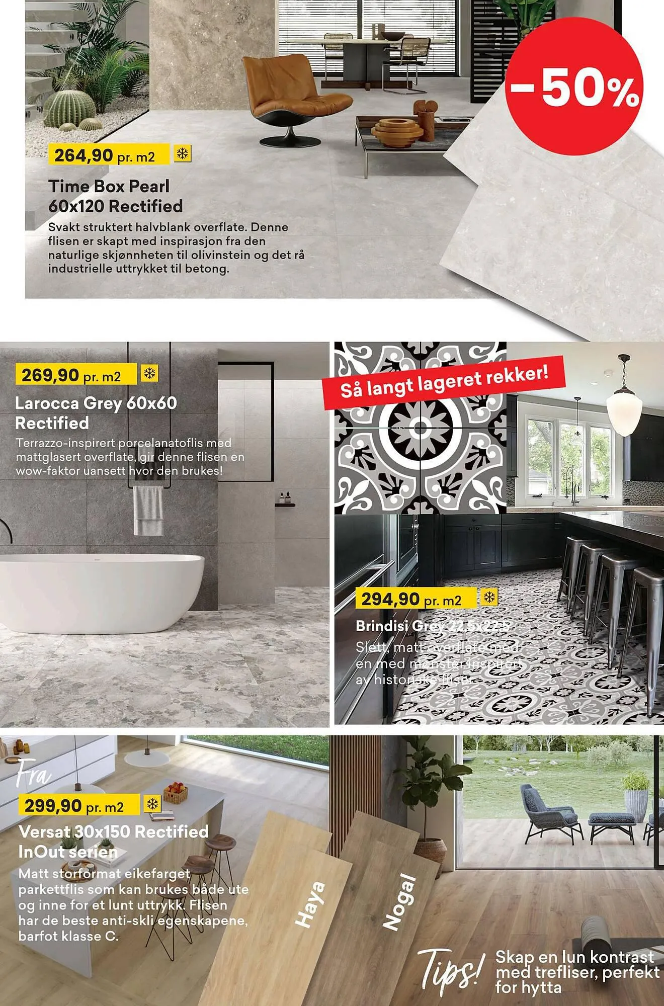 Right Price Tiles Kundeavis fra 6. mars til 7. april 2024 - kundeavisside 7