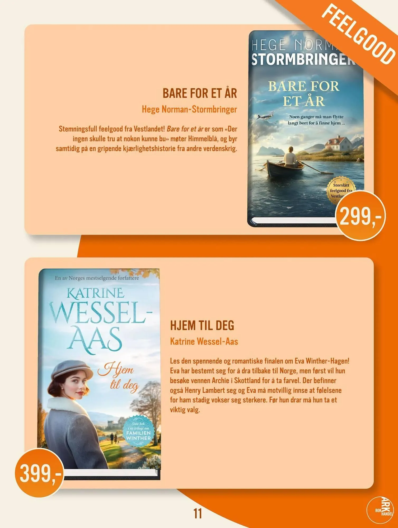 Ark Bokhandel kundeavis fra 1. oktober til 31. oktober 2025 - kundeavisside 11