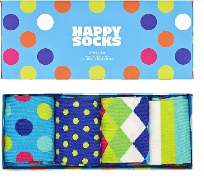 4-Pack Big Dot Socks Gift Set