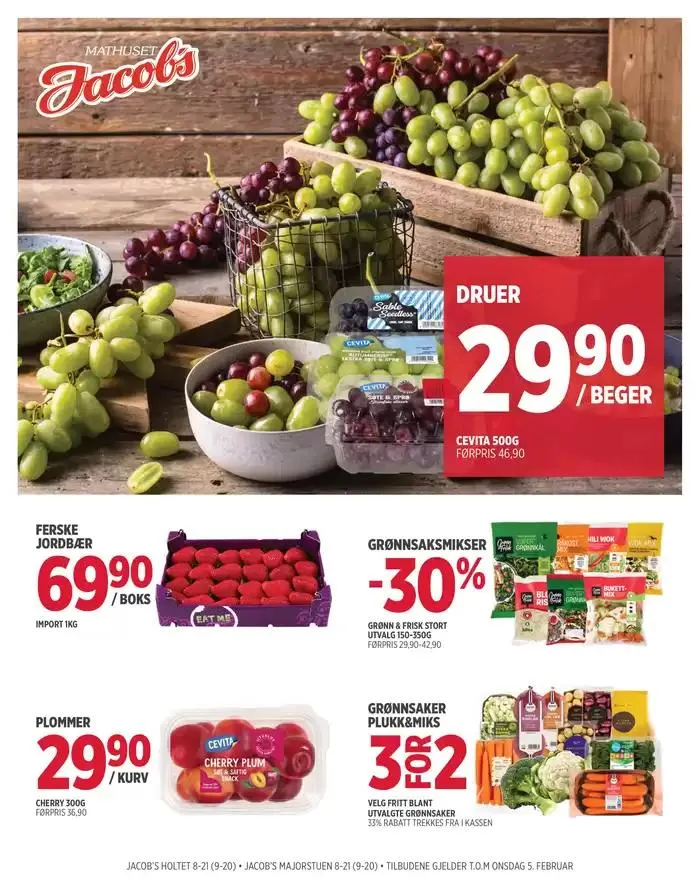 Jacobs Kundeavis fra 4. februar til 18. februar 2025 - kundeavisside 8