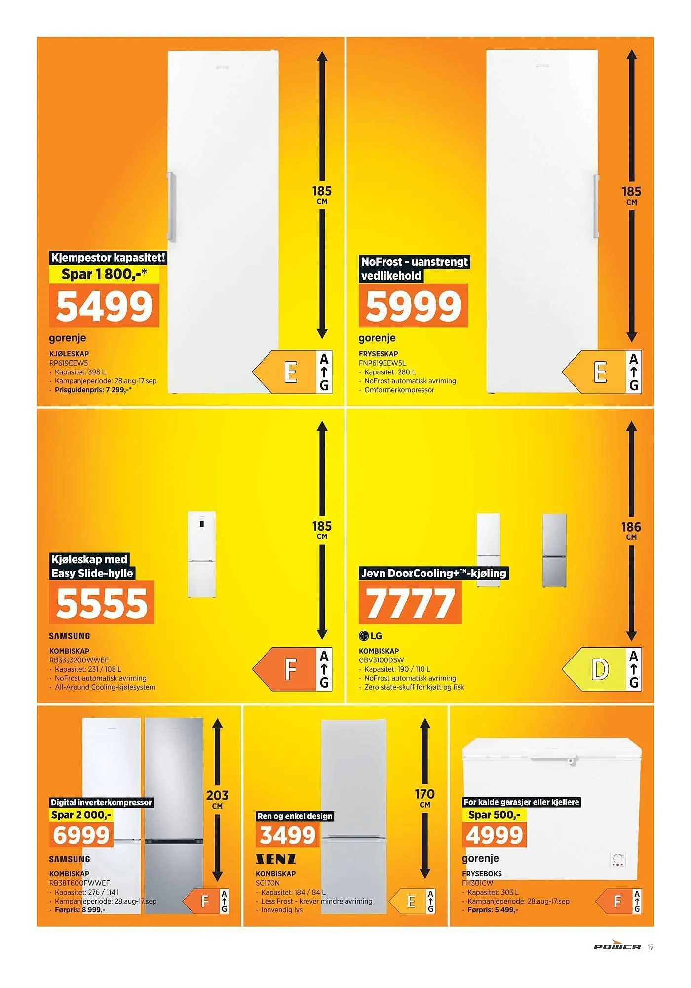POWER Kundeavis fra 3. september til 10. september 2023 - kundeavisside 17