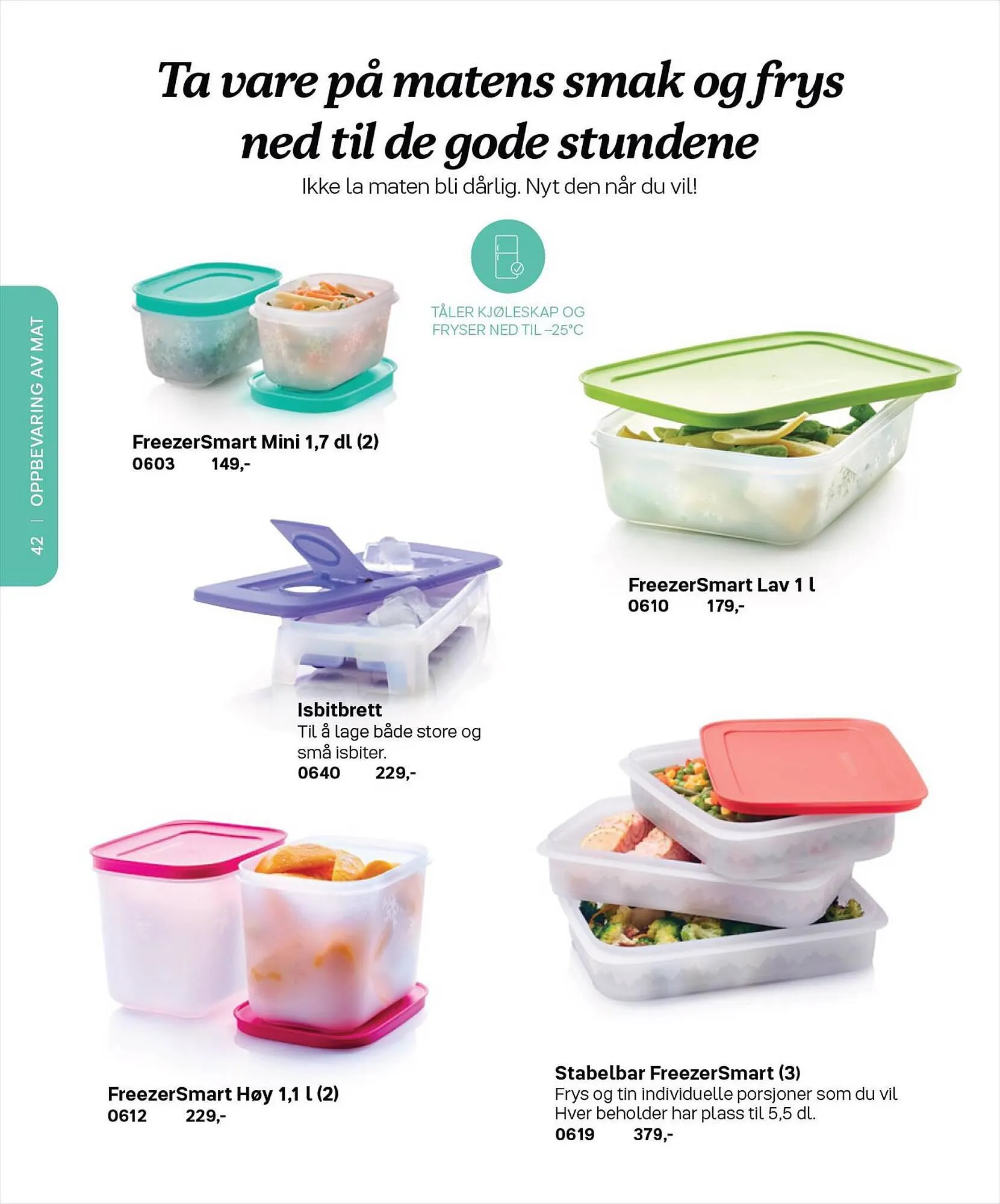 Tupperware Kundeavis fra 6. mars til 31. august 2023 - kundeavisside 42