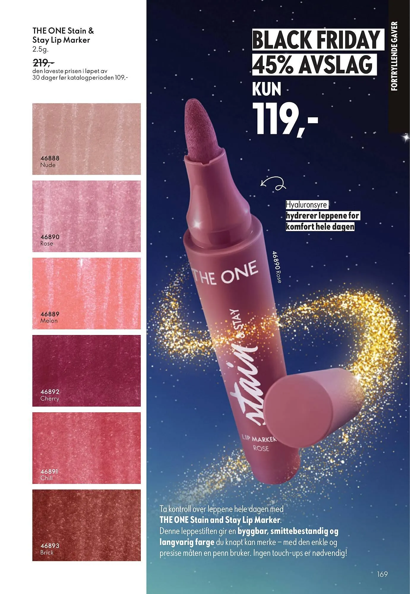 Oriflame katalog fra 2. desember til 9. desember 2025 - kundeavisside 169