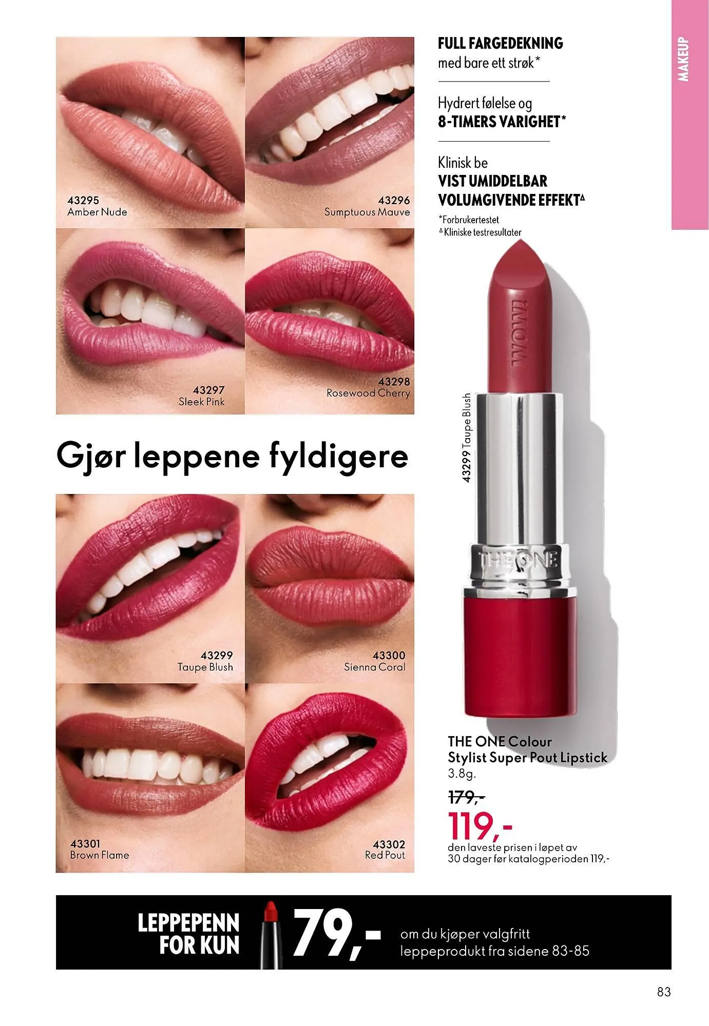 Oriflame katalog fra 11. mars til 31. mars 2026 - kundeavisside 83