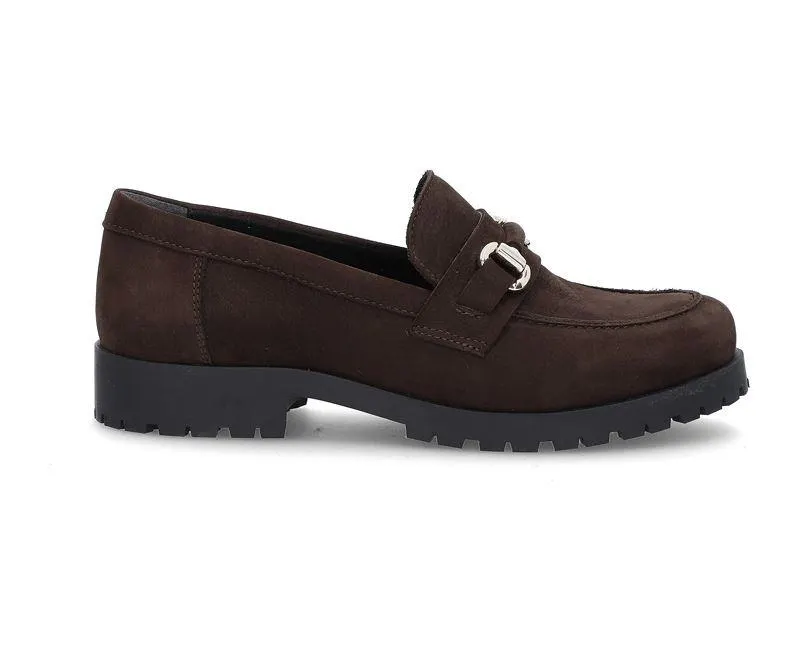 Klassisk loafer med skinnfòr