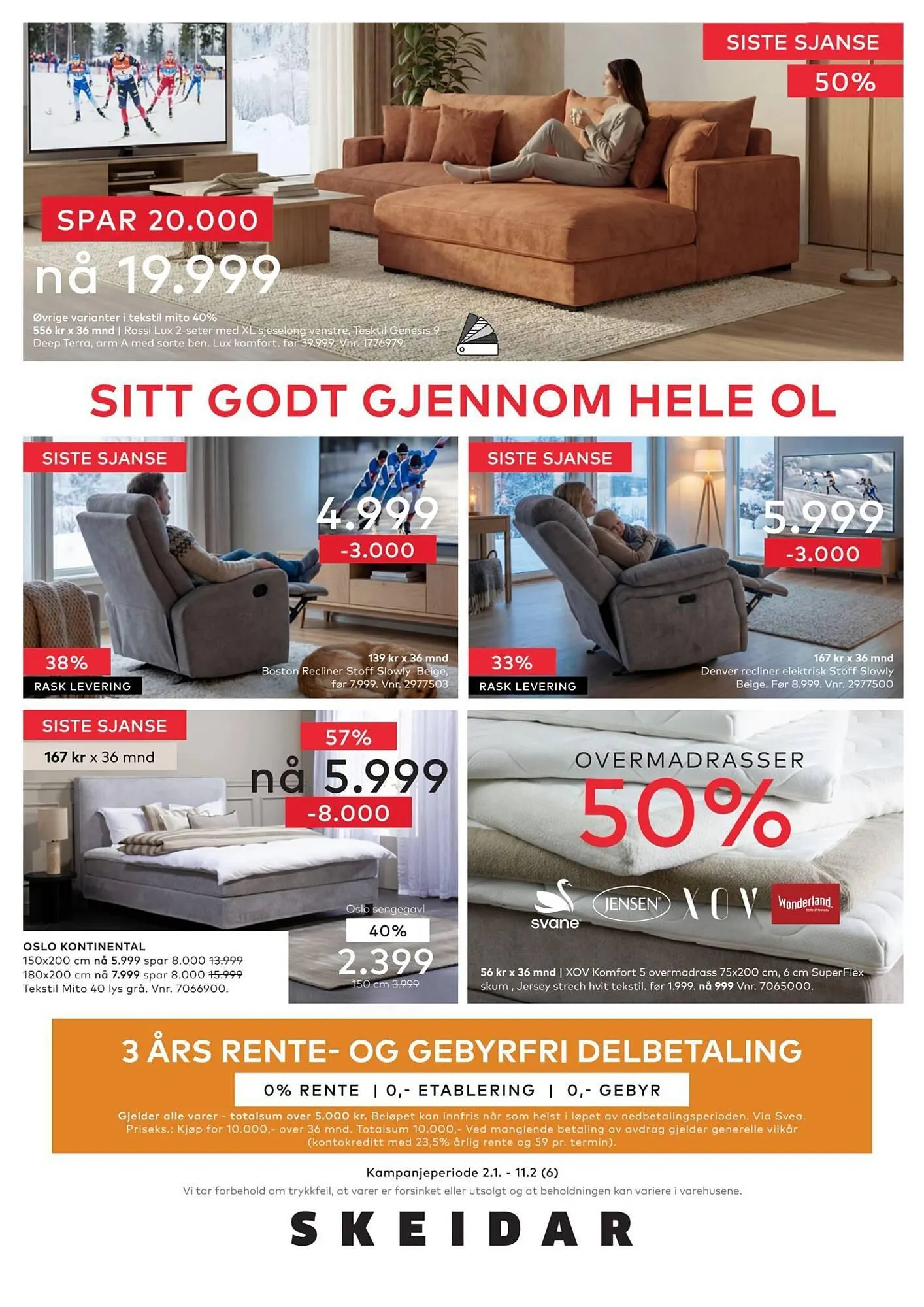 Skeidar kundeavis fra 30. januar til 12. februar 2026 - kundeavisside 24