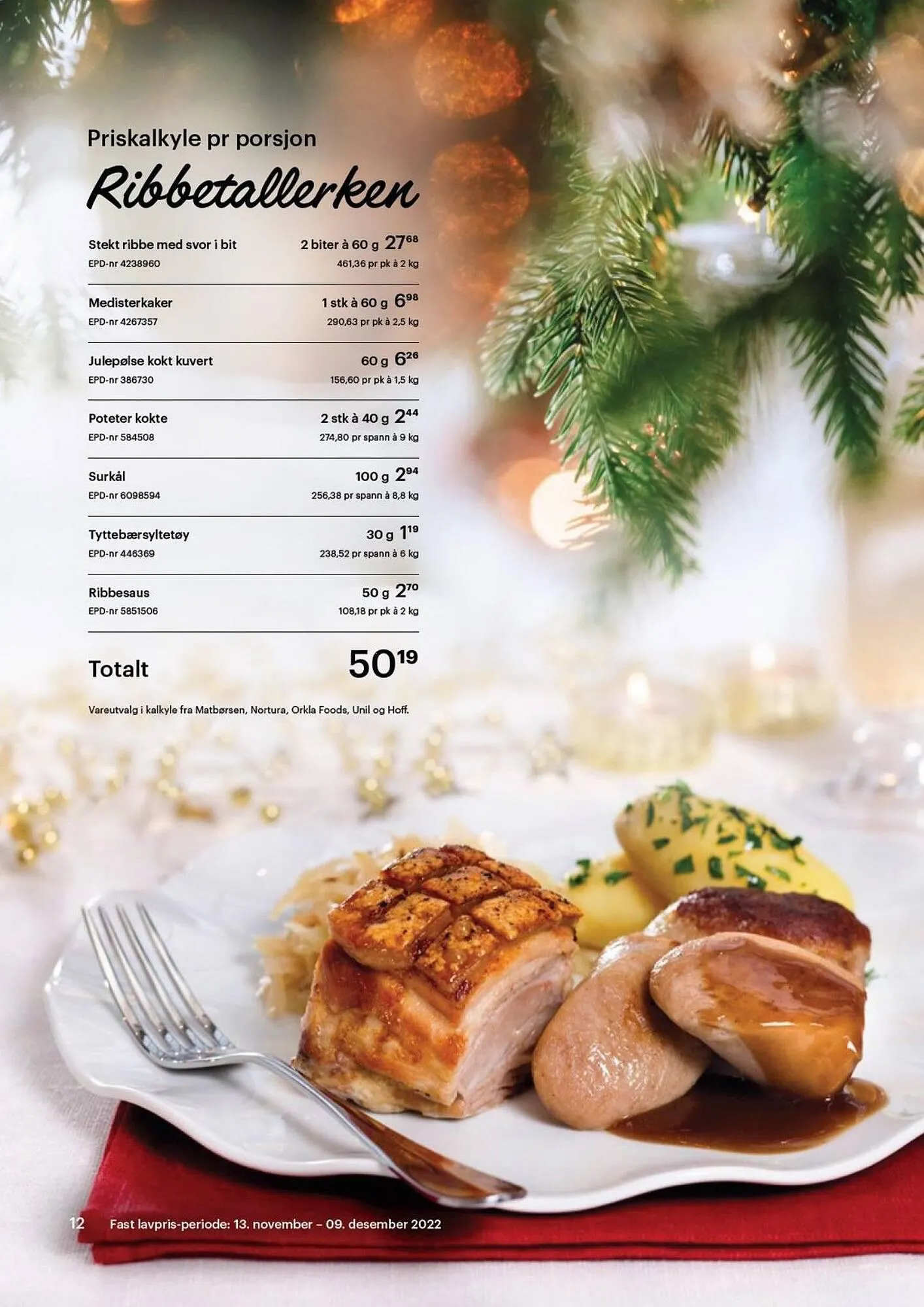 Storcash Kundeavis fra 13. november til 9. desember 2023 - kundeavisside 12