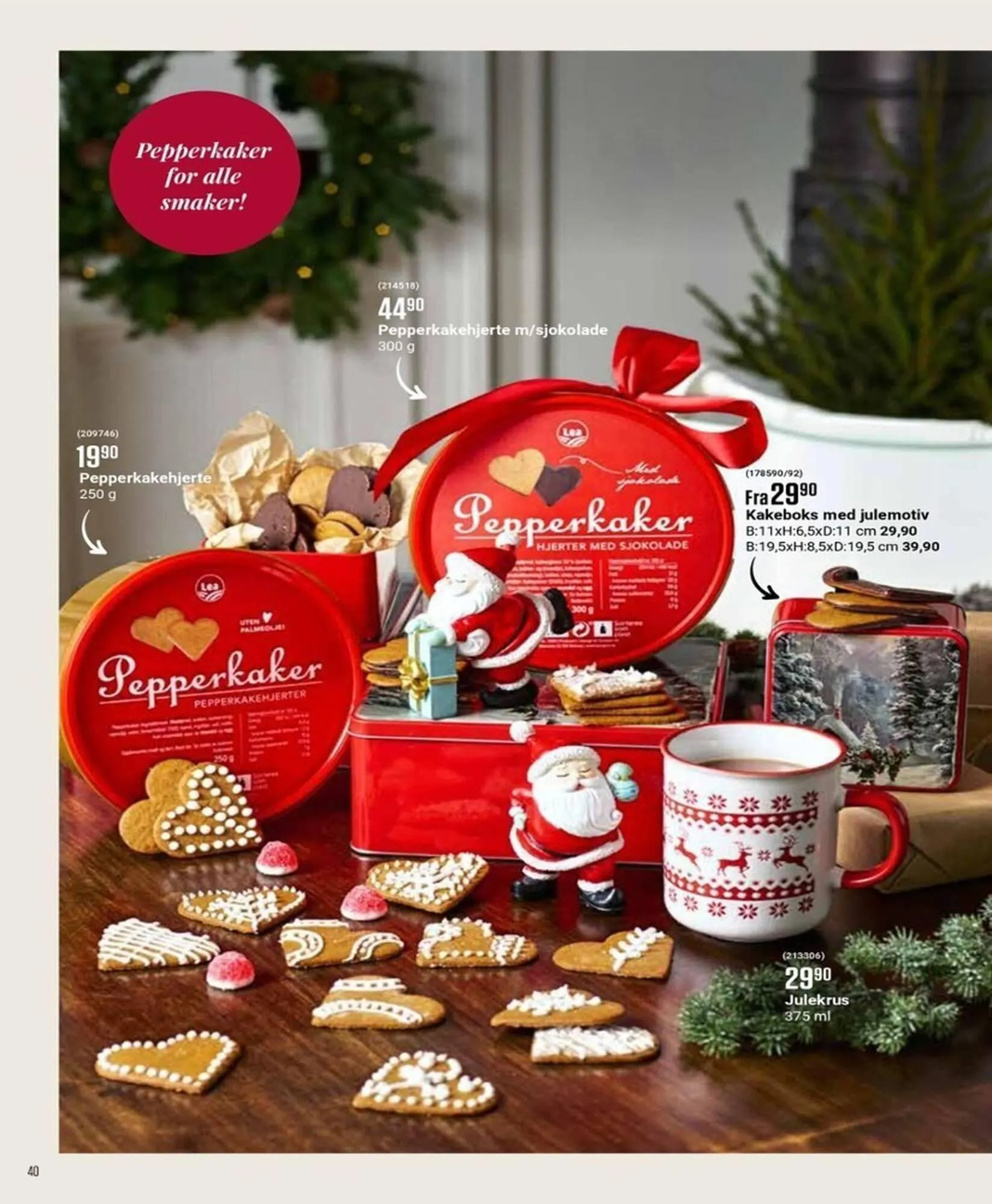 Europris kundeavis fra 29. oktober til 24. desember 2025 - kundeavisside 40