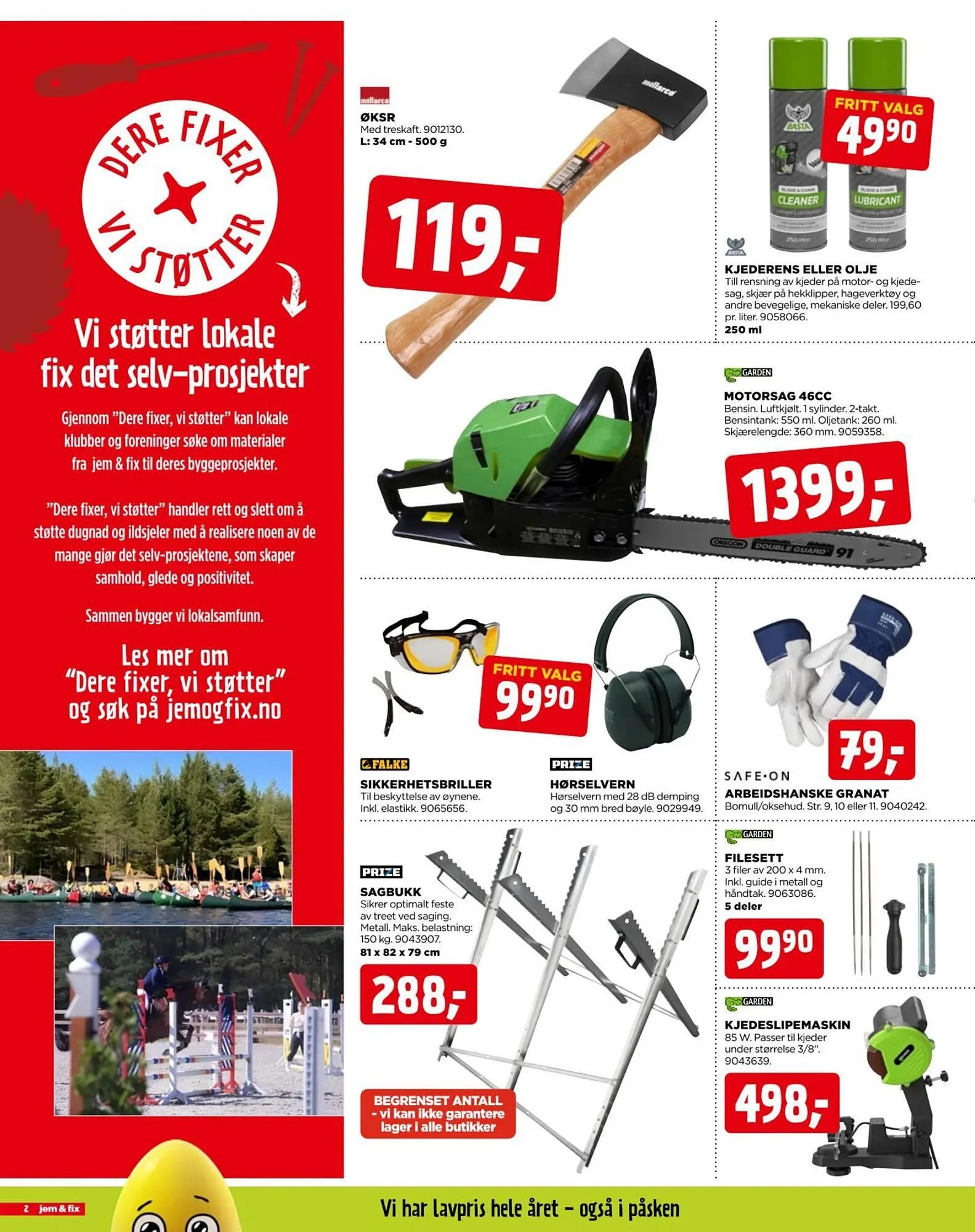 Jem & fix kundeavis fra 22. mars til 5. april 2026 - kundeavisside 2