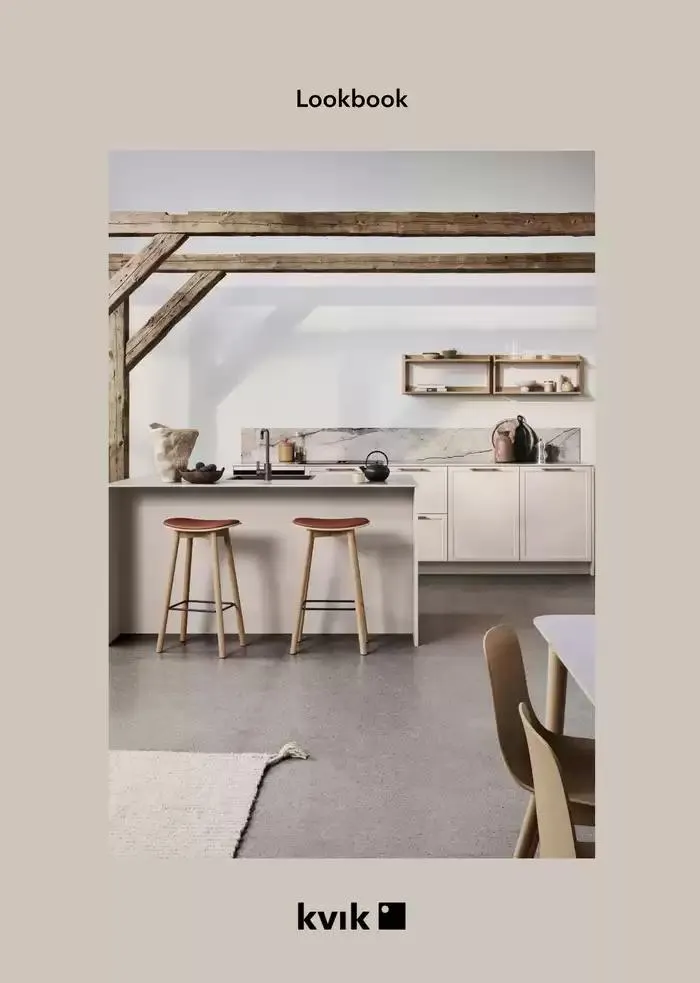 kvik kjøkken Lookbook. fra 5. mars til 19. mars 2025 - kundeavisside 1