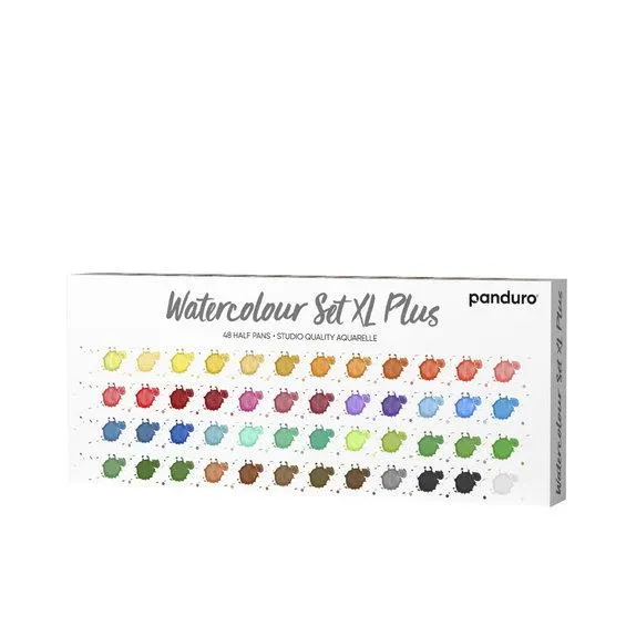 Panduro akvarellmaling Plus 48