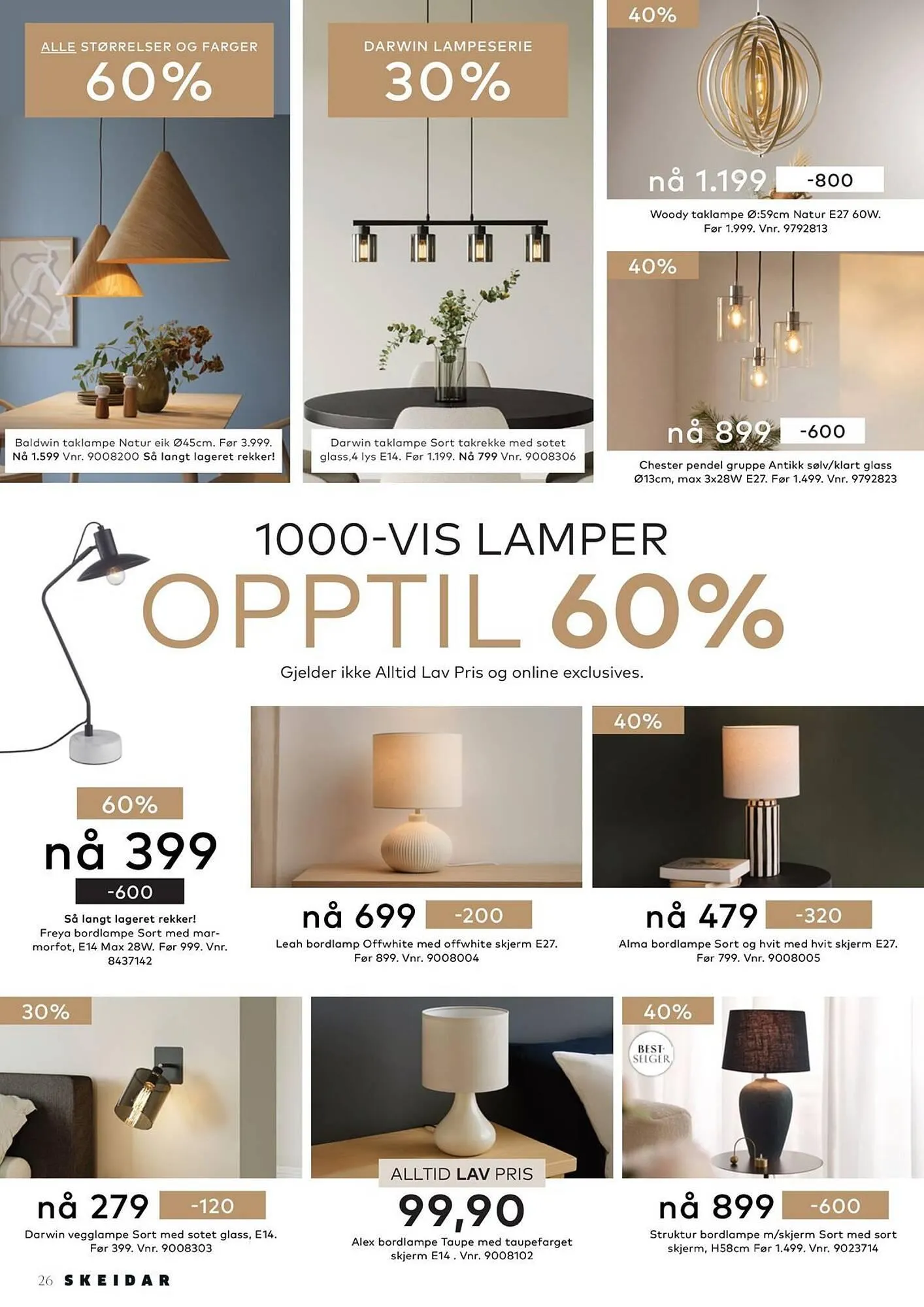 Skeidar kundeavis fra 15. februar til 21. februar 2026 - kundeavisside 26