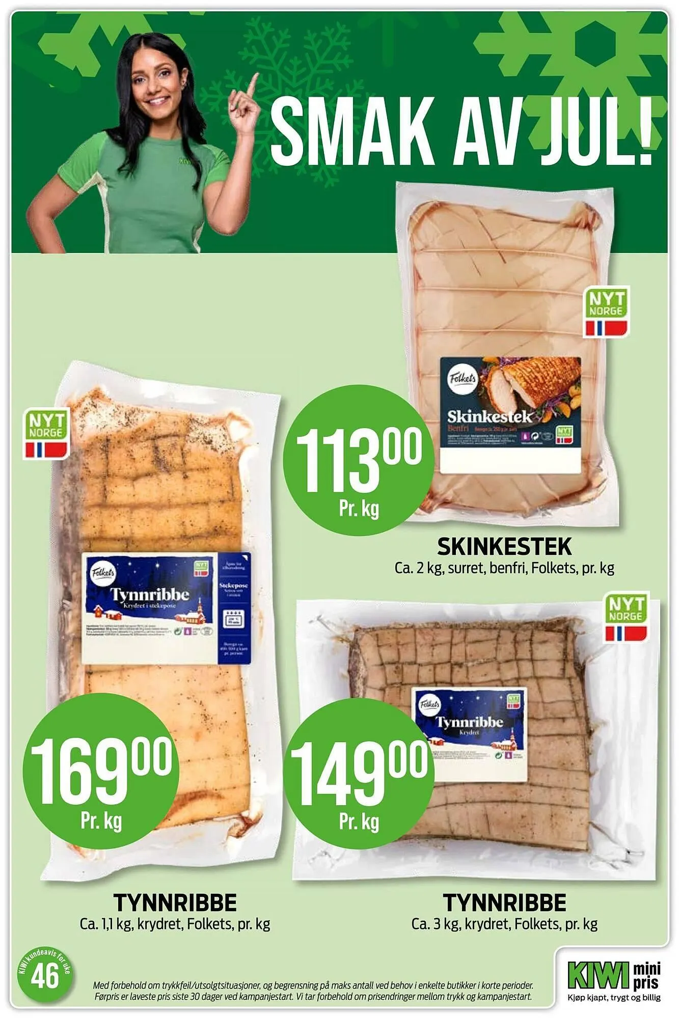 Kiwi kundeavis fra 10. november til 16. november 2025 - kundeavisside 22