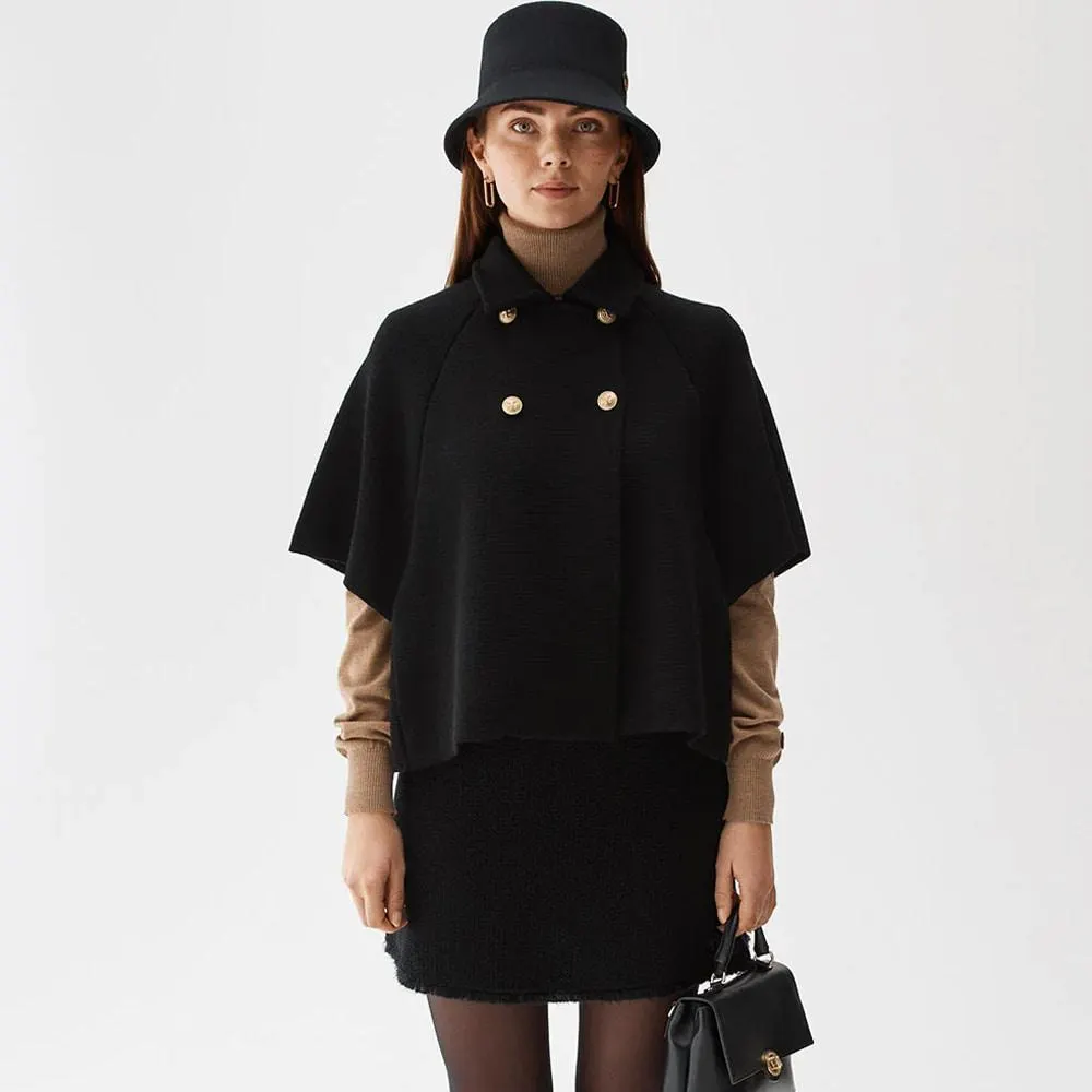 Gertrude Cape - Black